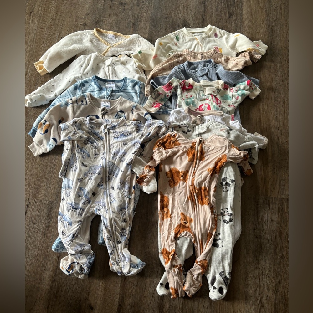Baby Boy/Unisex Sleeper Footie Bundle